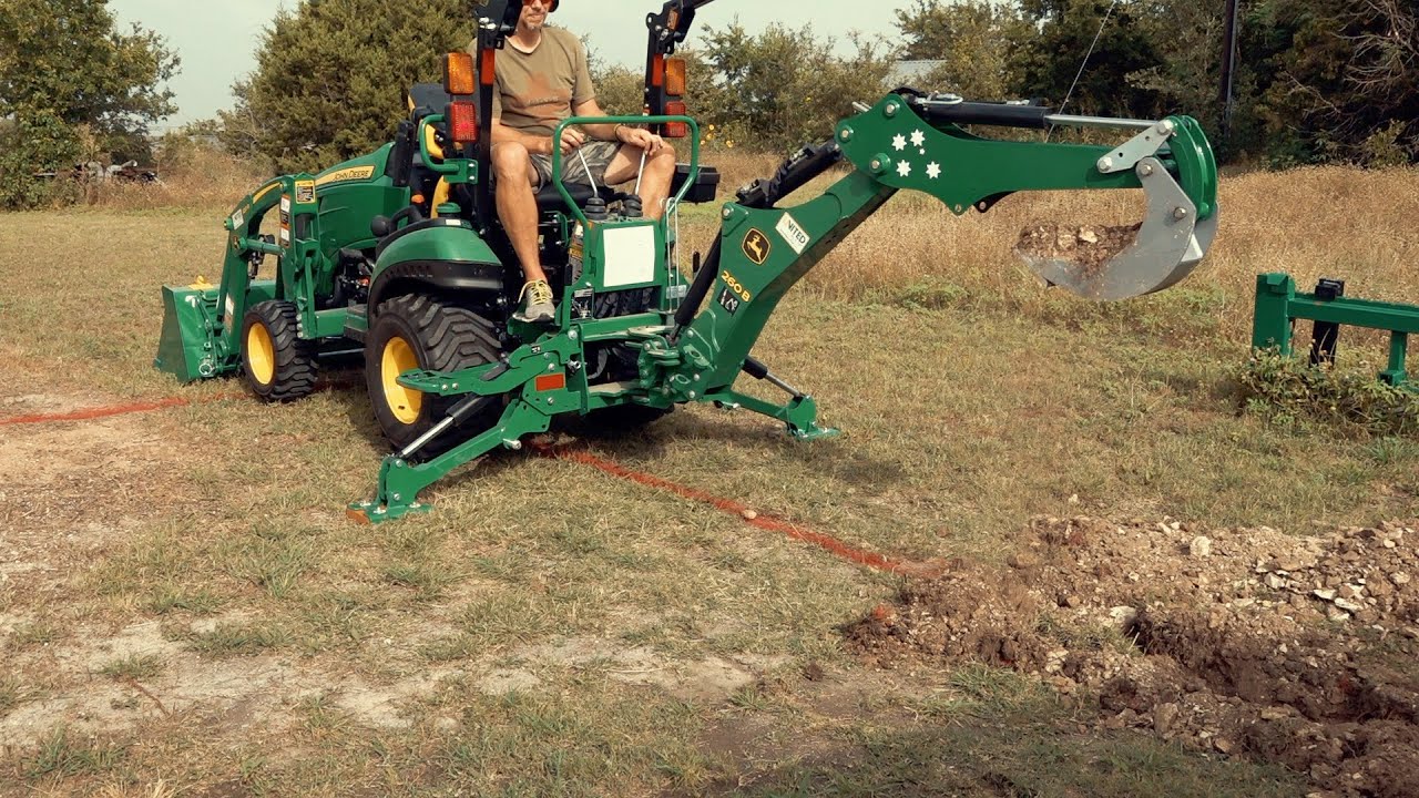 Trenching Bucket in Action