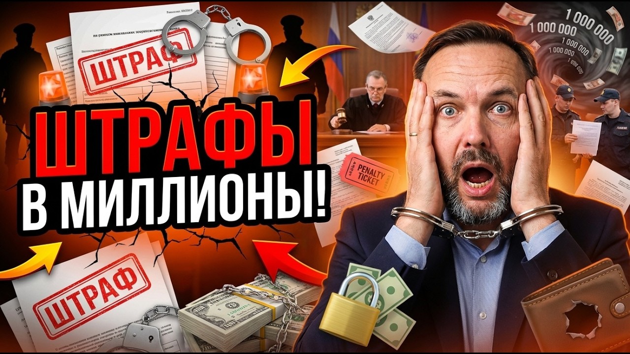 СДАЕТЕ КВАРТИРУ В АРЕНДУ? ШТРАФЫ ждут 90% арендодателей! Узнайте, как платить 4% и спать СПОКОЙНО.