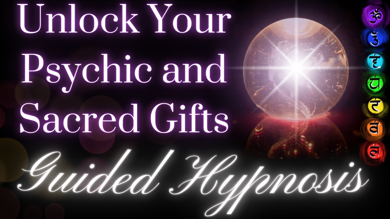 HYPNOSIS TO UNLOCK SACRED GIFTS AND PSYCHIC ABILITIES🔮🤍 Guided hypnosis, with Chakra Cleanse