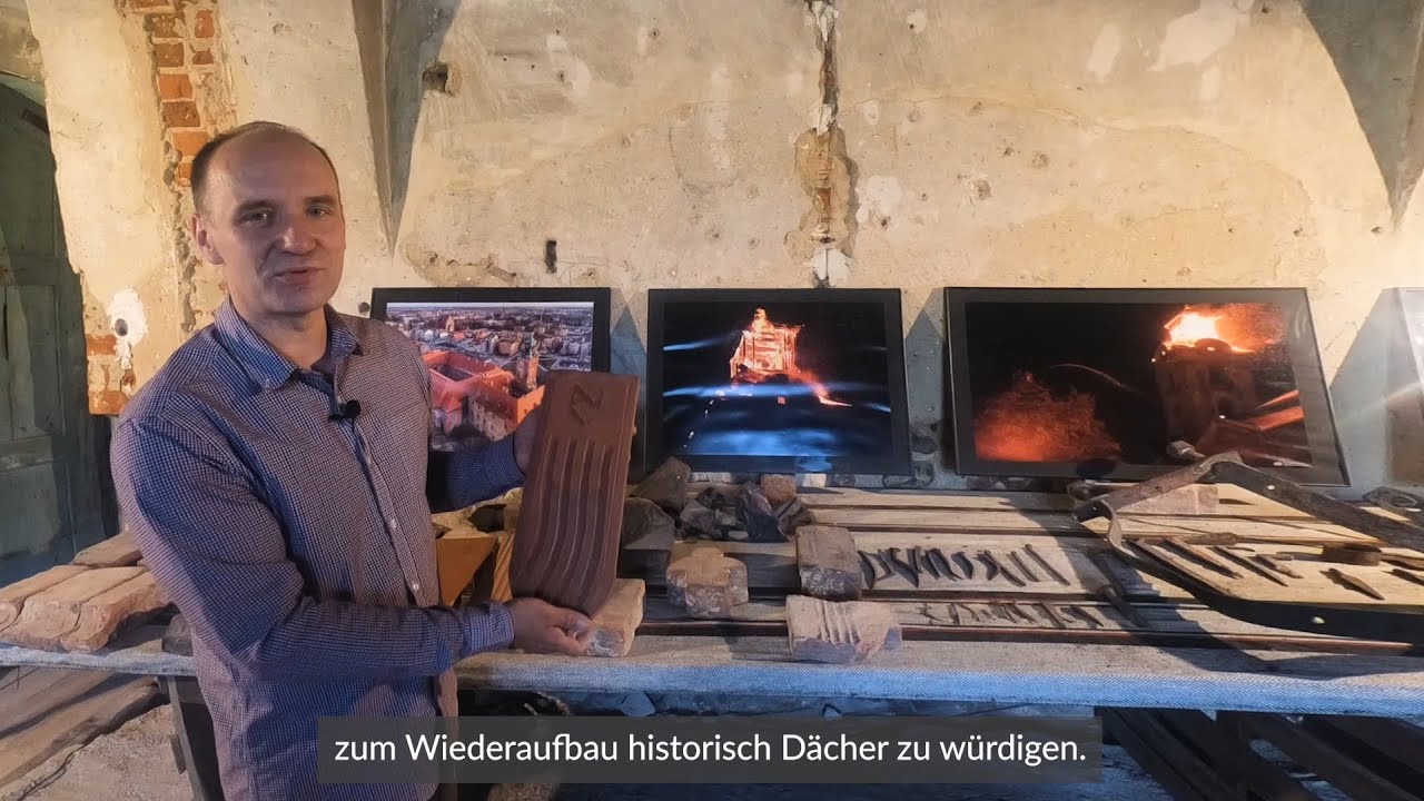 Heritage Roof Tiles - Zamek Żary odbudowa spalonej wieży zamku, Stowarzyszenie Region Łużyce