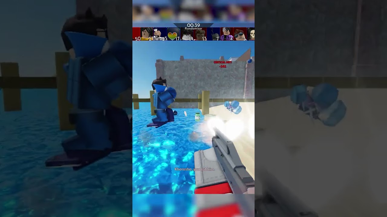 9 KILLS IN 7 SECONDS 🔥 #shorts #roblox #arsenal