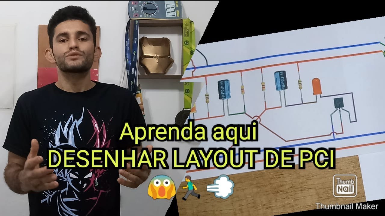 Como Desenhar Um LAYOUT DE PCI | Parte 1&deg;