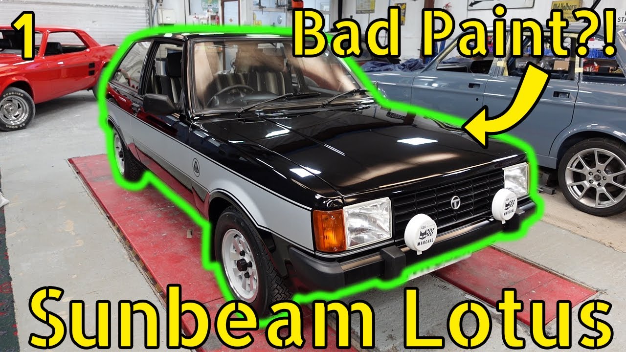From One Rally Legend to Another - Finished Talbot Sunbeam LOTUS comes in for Re-Restoration????
