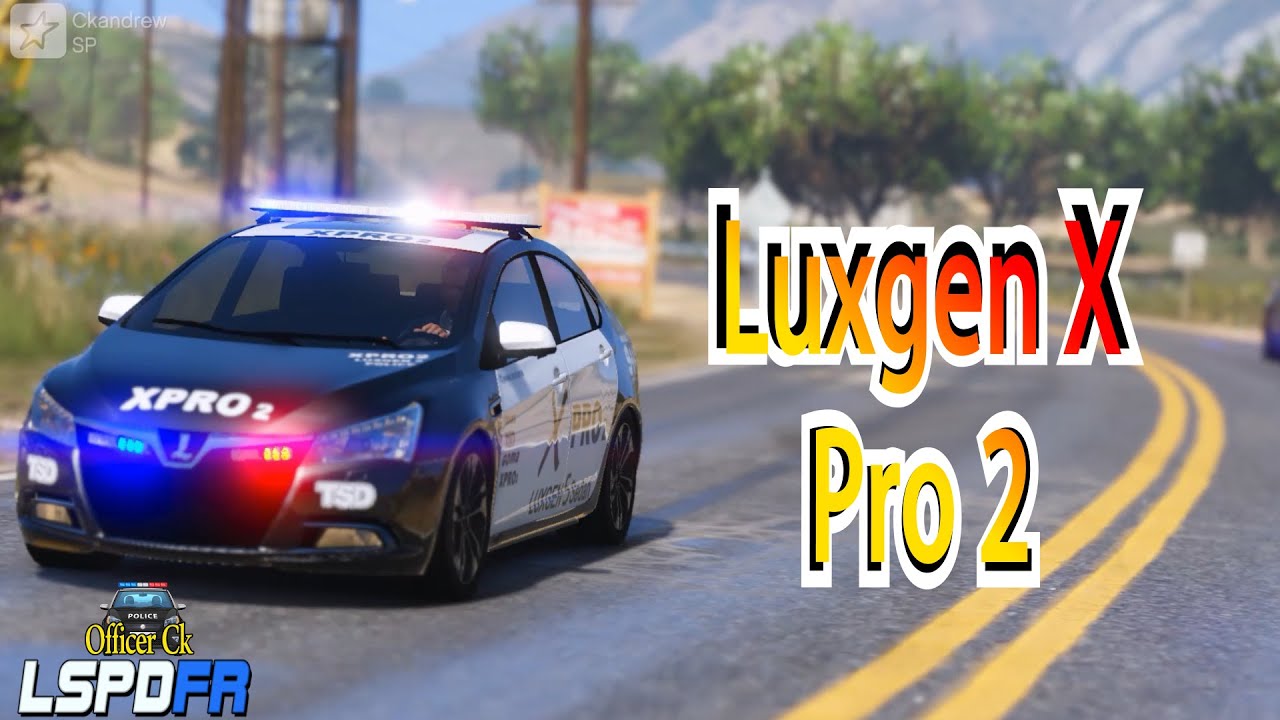 【Officer Ck】GTA5 警察模組 LSPDFR Luxgen X Pro 2 警車登場！👮