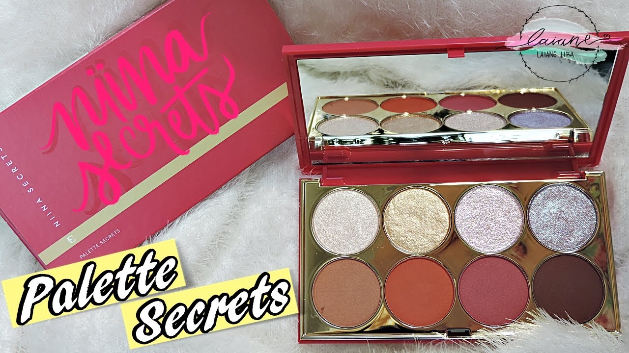 RESENHA: NIINA SECRETS PALETTE SECRETS EUDORA | LAIANE LIRA