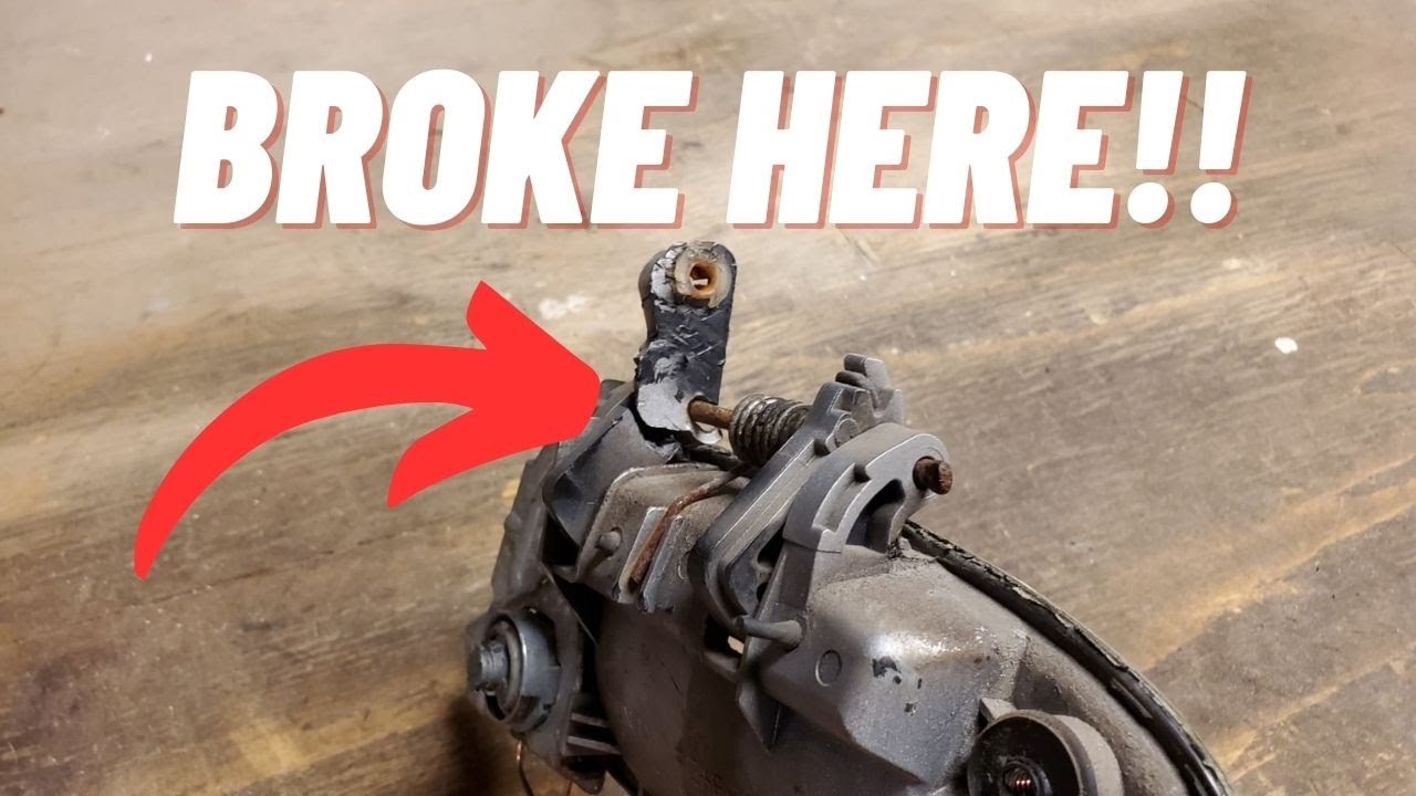 96-2000 Civic door handle replacement (DIY guide)