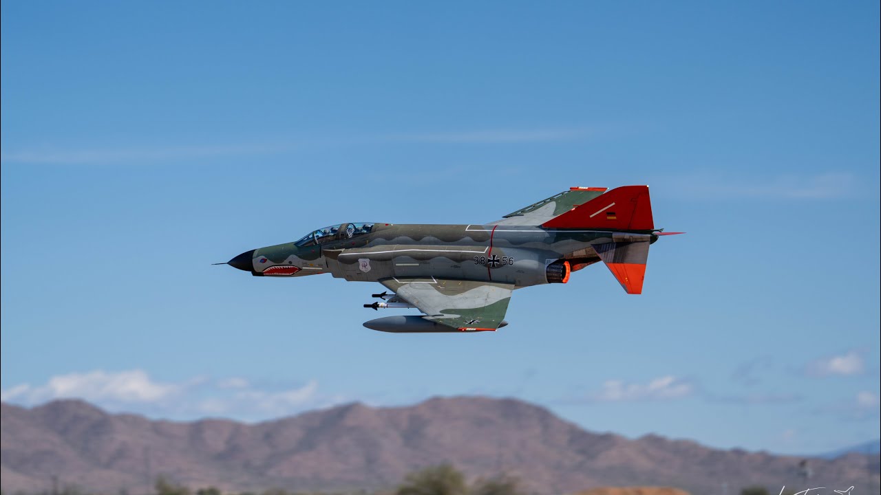 CARF-Models F4 Phantom At Desert Jet Storm