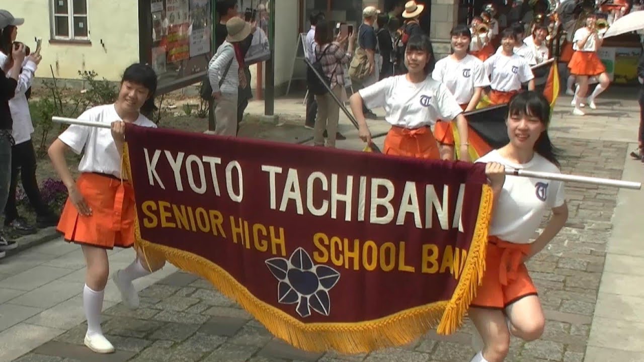 2019.4.21 京都橘高等学校吹奏楽部(Kyoto Tachibana S.H.S. Band) ブルーメの丘 午前の部【4K】