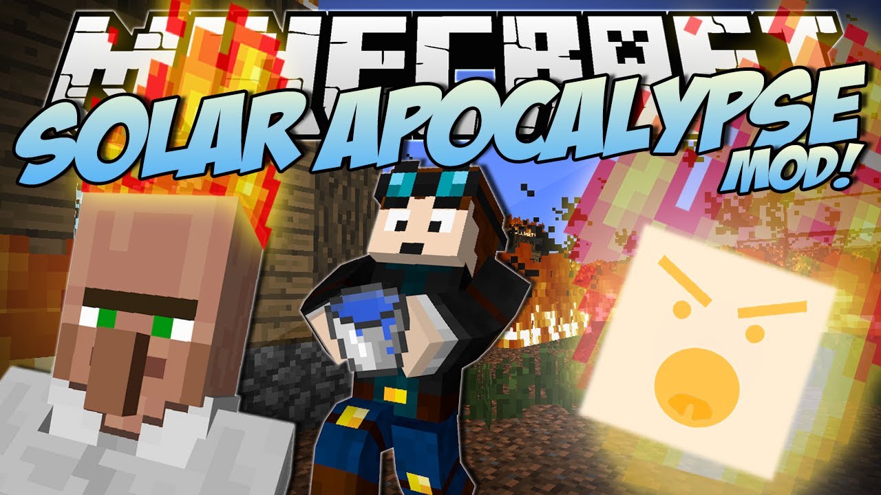 Minecraft | SOLAR APOCALYPSE MOD! (Can You Survive the FIRE?!) | Mod Showcase