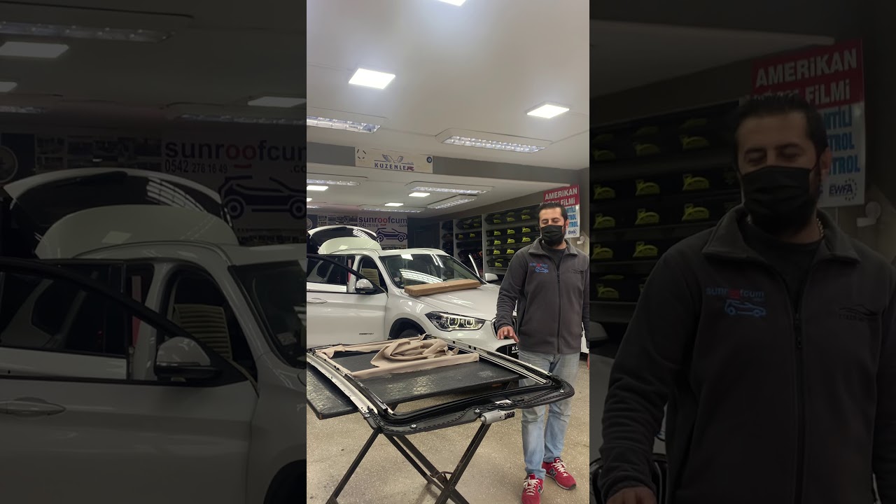 Bmv x1 sunroof perde tamiri
