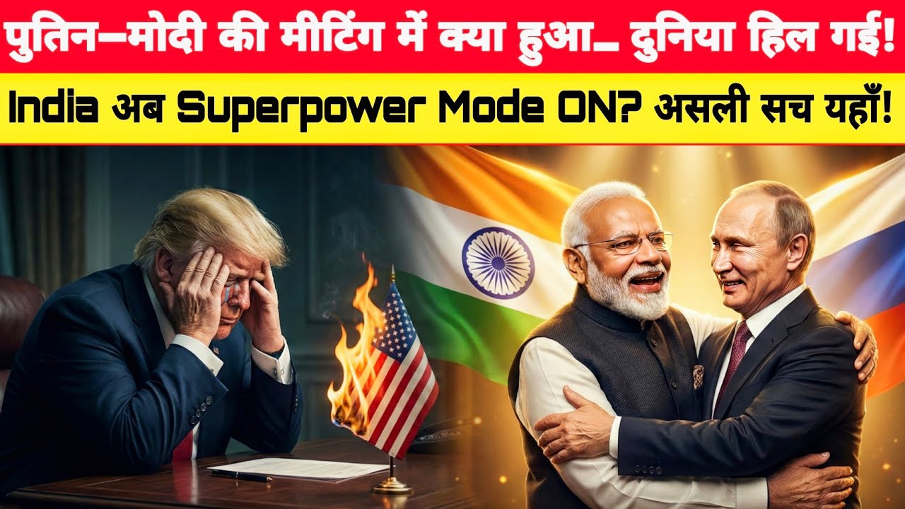 मोदी–पुतिन की TOP SECRET मीटिंग लीक! S-500, BrahMos-2 और New World Order की सच्चाई!