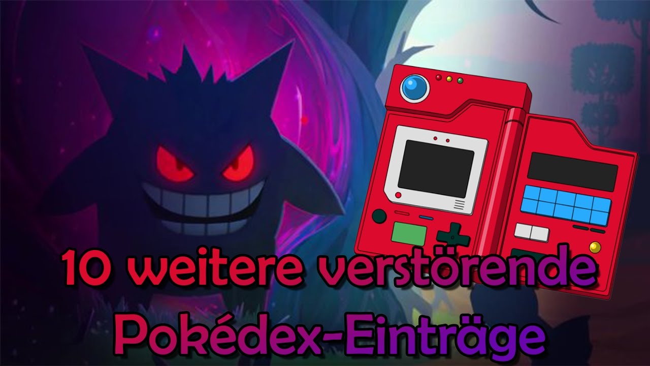 10 weitere verstörende Pokédex-Einträge - RGE