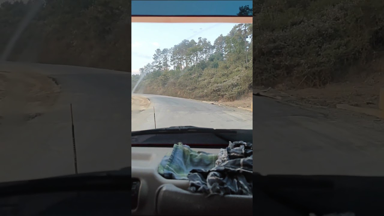 A beautiful road in zogam 