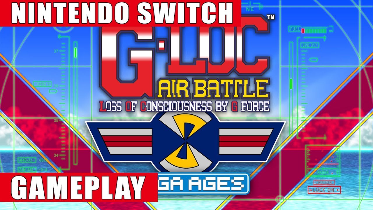 Sega Ages G-LOC Air Battle Nintendo Switch Gameplay
