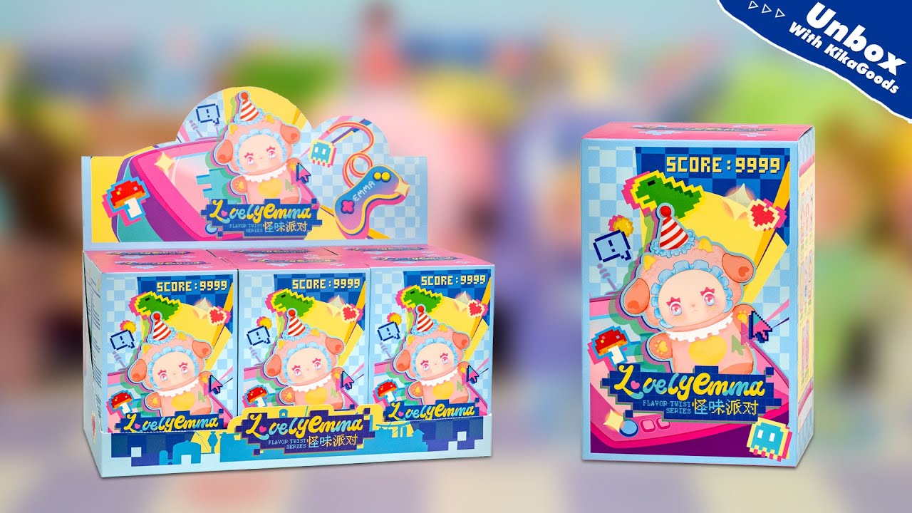 Unboxing Lovely Emma Flavor Twist Series Plush Blind Box #kikagoods #asmr #blindbox #doll #kawaii