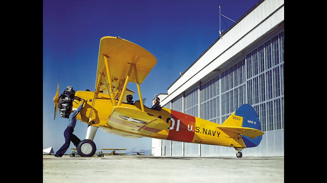 N2S-2 Kaydet (Stearman) Mission Video