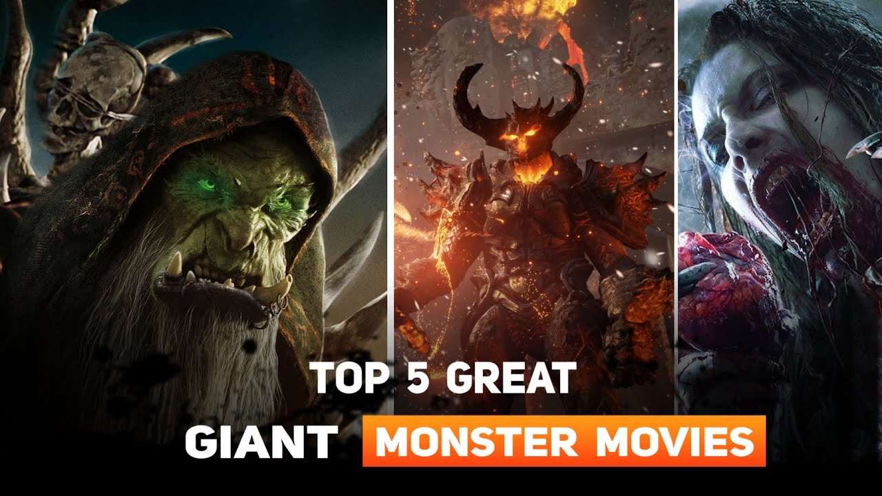 TOP 5 Greatest Giant Movie Monsters | Biggest Movie Monsters [Explained in Hindi ] Part - 1