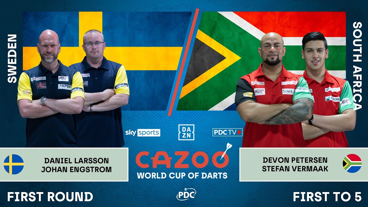 PDC World Cup of Darts 2022 06 17 - Sweden vs South Africa - HUN