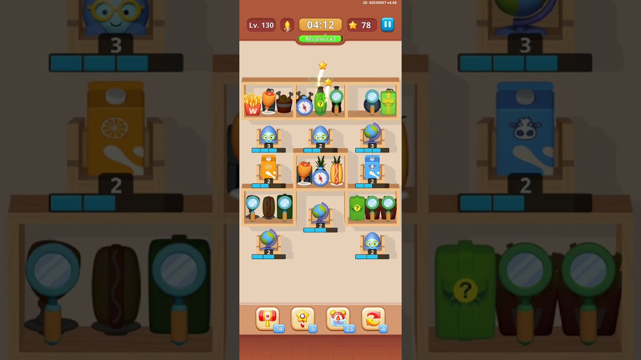Goods Sorting Puzzle level 130