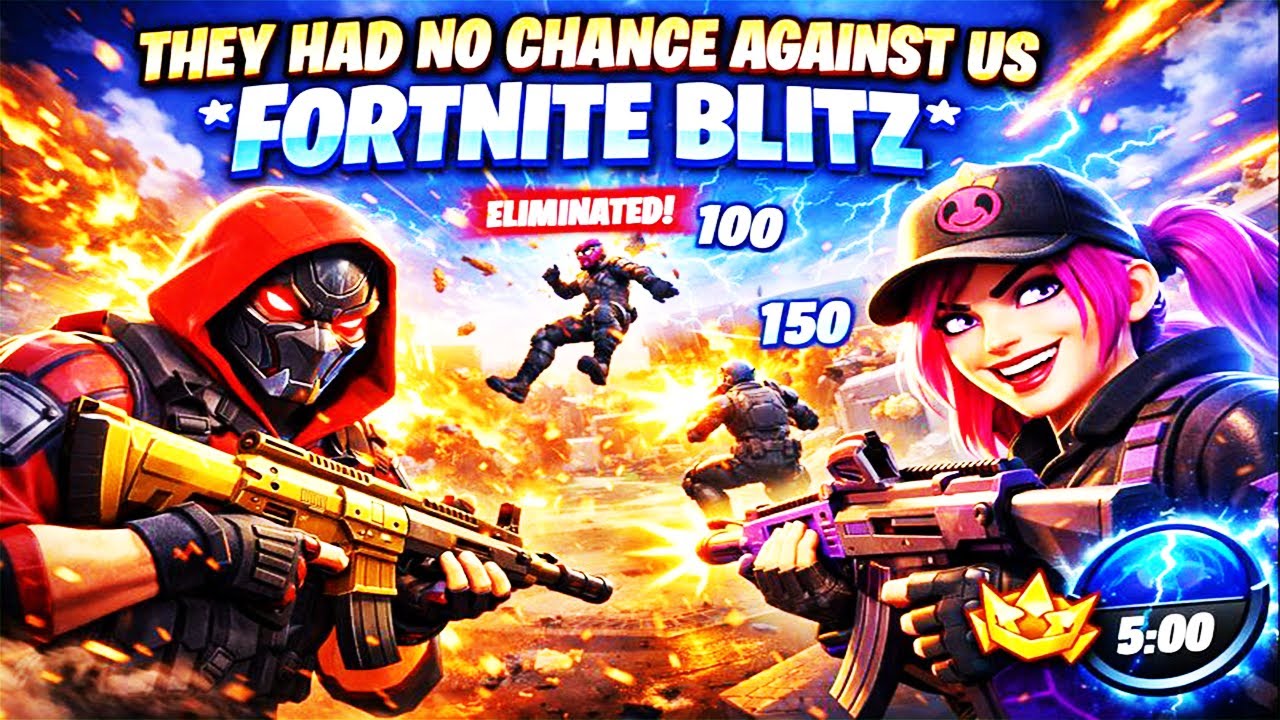 WE DESTROYED THEM*FORTNITE BLITZ*