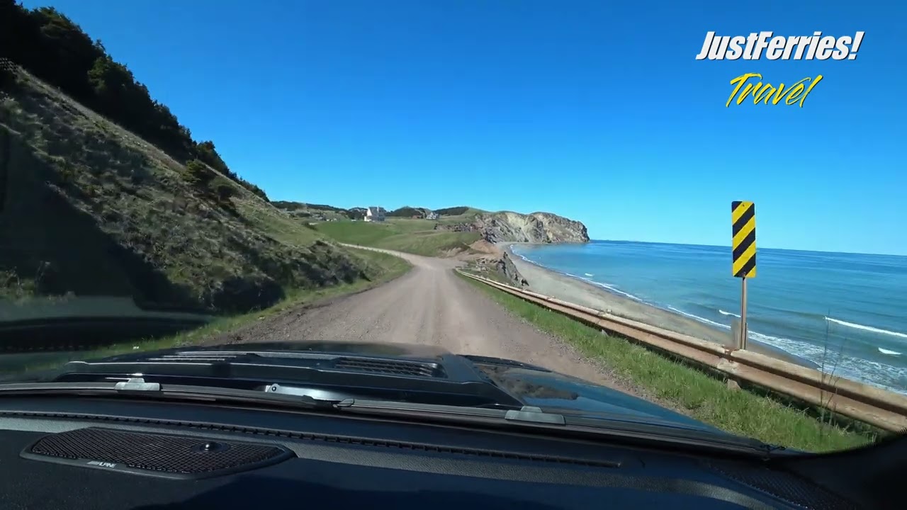 Dashcam: Real-Time Exploration of Île du Havre aux Maisons, Magdalen Islands (Canada)