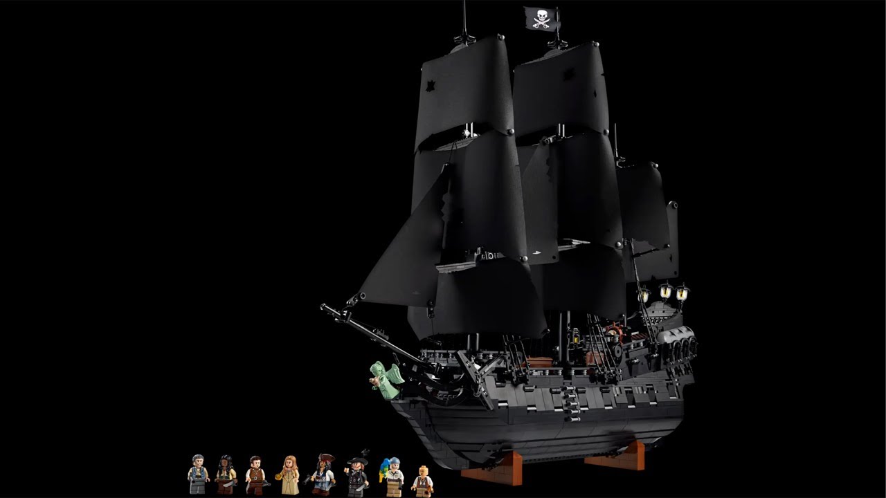 Stavíme LEGO Captain Jack Sparrow’s Pirate Ship - 2. Část