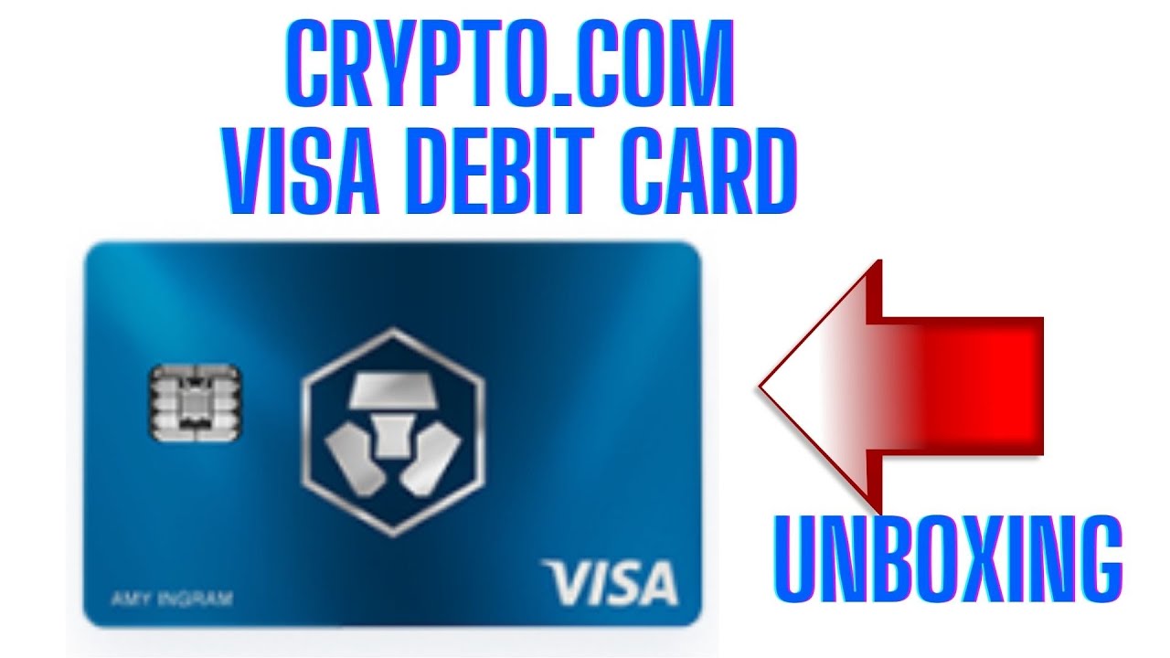 Crypto.com Visa Debit Card arrived & Unboxing ( Midnight Blue )