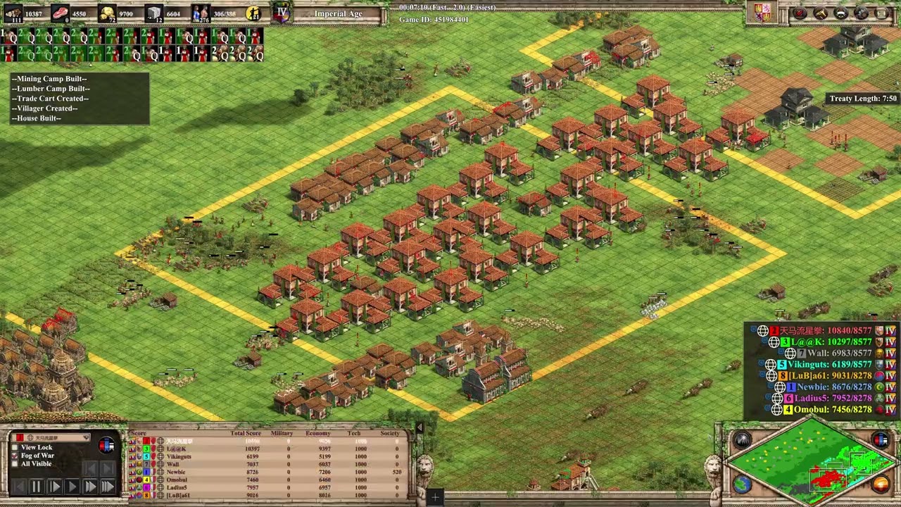 SPECTATING L@@K Wall Vikinguts & Chinese vs Newbie Omobul Ladius5 & [LuB]a61 | PART 2