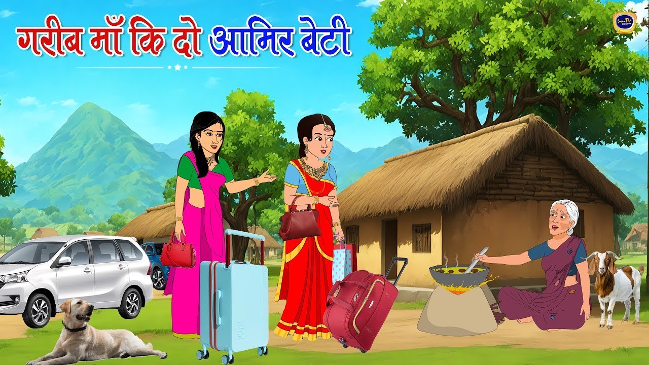 ग़रीब बेटी vs आमिर दूल्हा | GARIB BETI vs AMIR DULHA | HINDI KAHANIYA | HINDI MORAL STORY | CARTOON |
