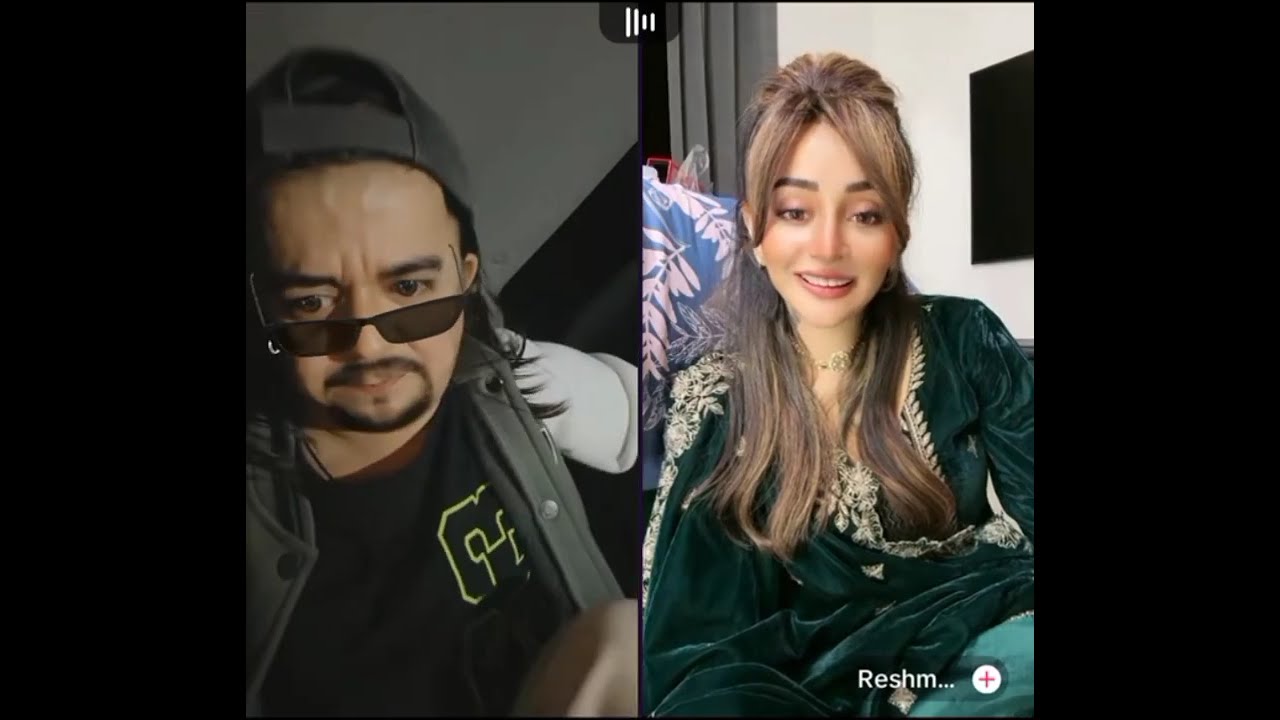 Waseem and Reshma live new video mazaq funny life GAF shaf full show 