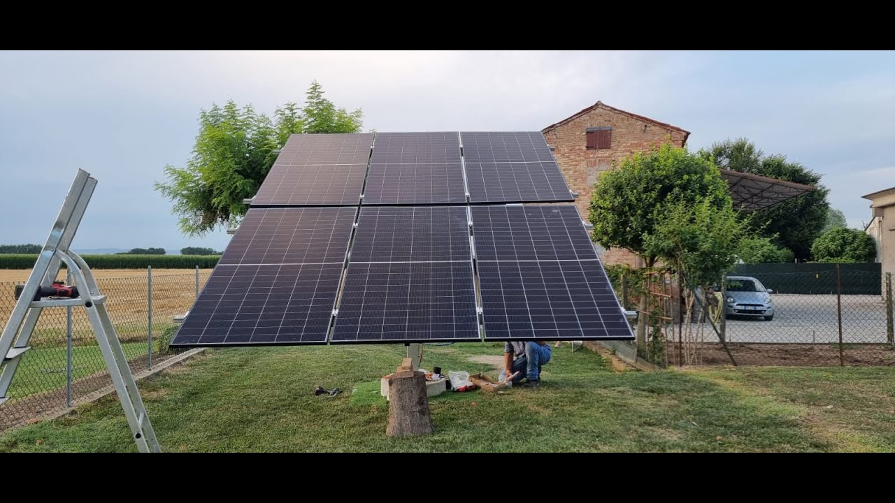 ​Fotovoltaico OFF GRID - Inseguitore Solare da 3600W - In allestimento e test