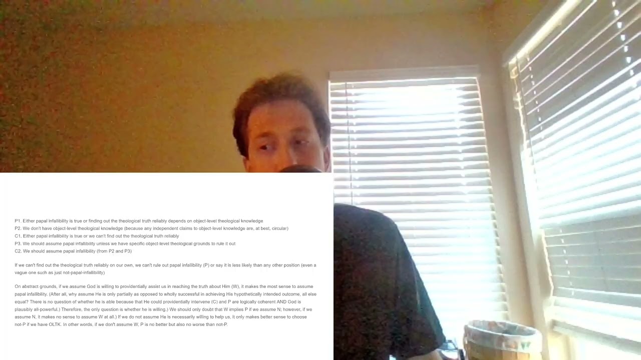 The Non-Circularity Argument with Slides