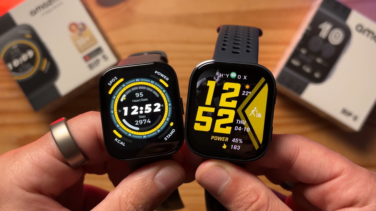 Amazfit Bip 6 EVOLUÇÃO da Linha Bip - Comparativo e Análise Amazfit Bip 5 - Teste GPS e Saúde