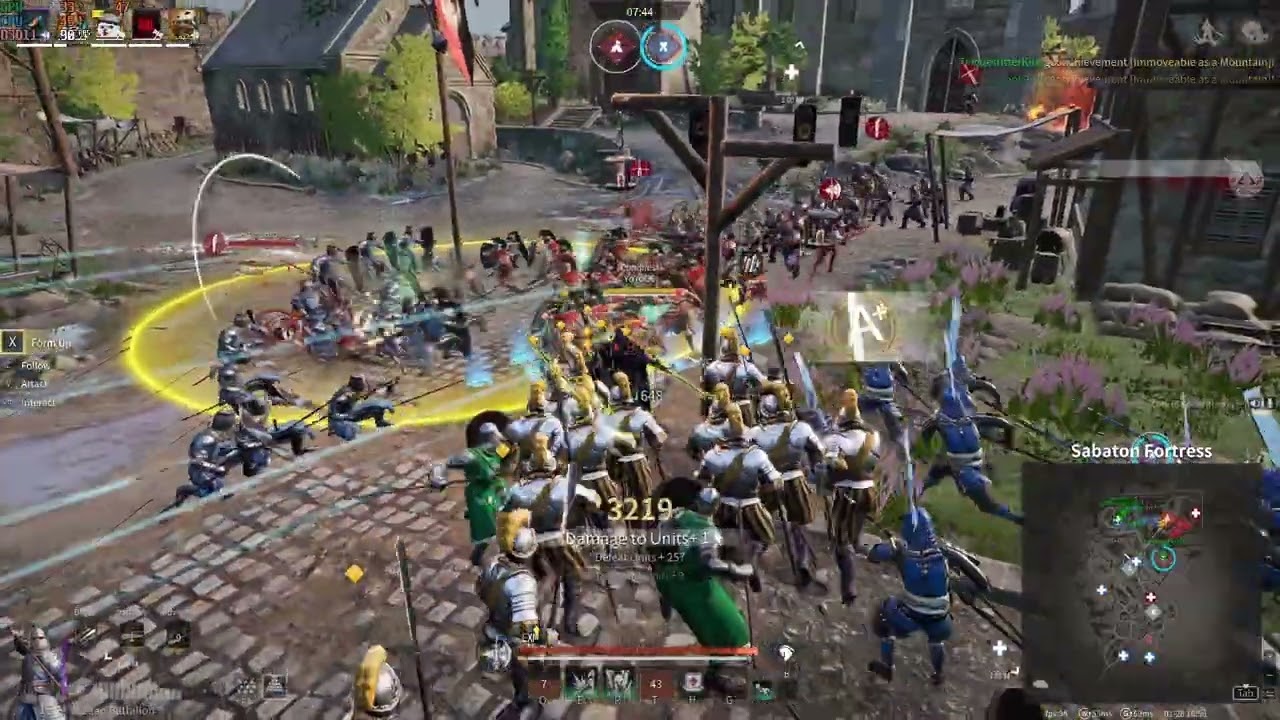 Modao and Stalwarts siege moments part 1 | Poleaxe Conqueror's Blade