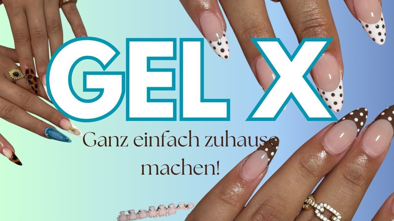 GEL X Nägel ganz einfach zu Hause machen 💅🏼🩷