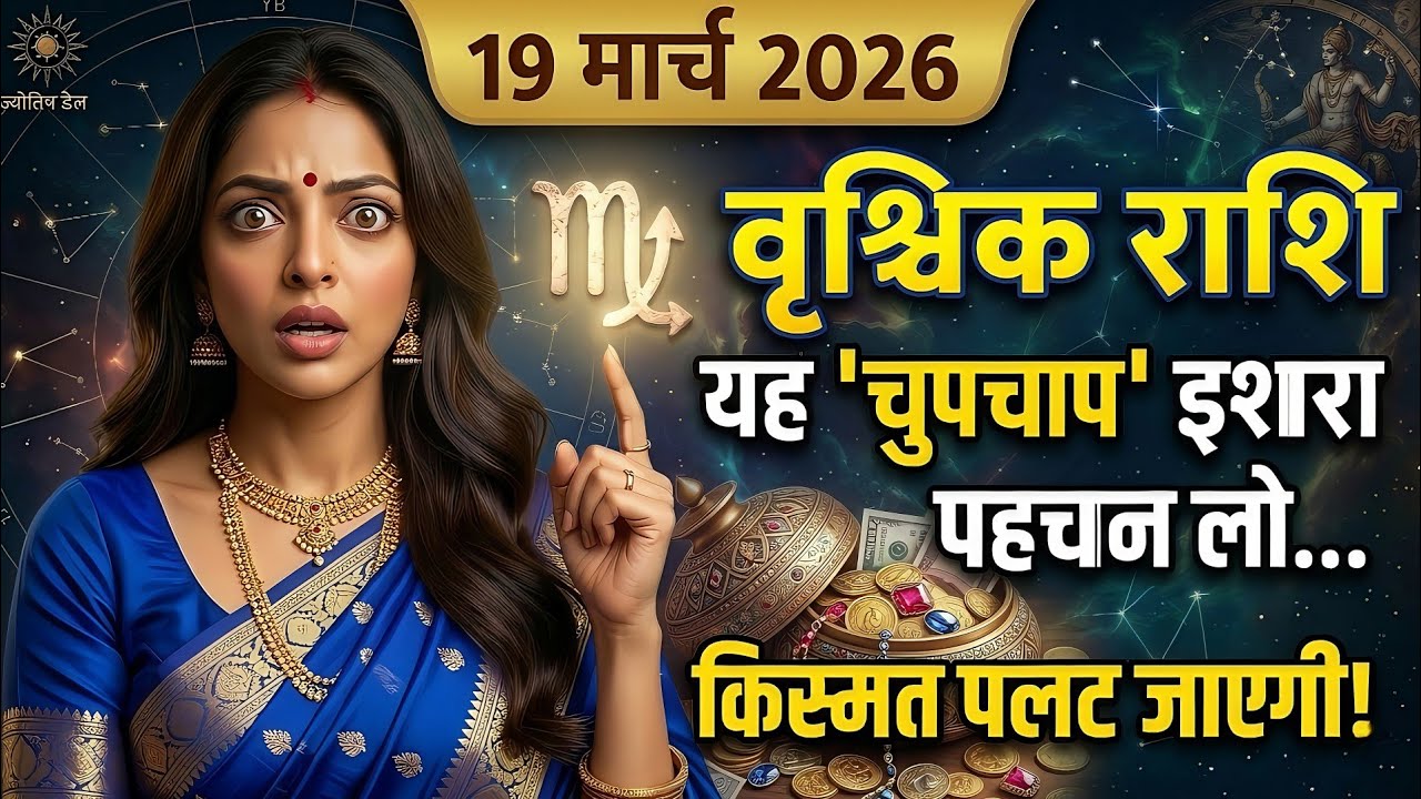 19 मार्च ⚠️ वृश्चिक राशि वालों के लिए बड़ा संकेत… आज चूक गए तो पछताओगे!