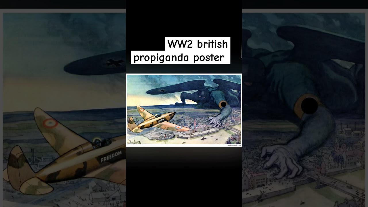 WW2 british propaganda poster#WW2#poster#history