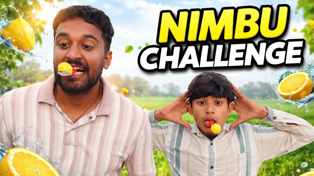 Nimbu Challenge: Which One Burns Longer?