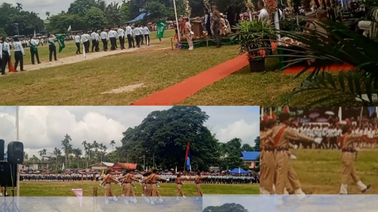 Independence day March pass in Williamnagar 79th Independence day celebration/15/Agust/2025