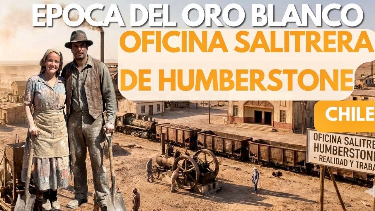 EL OSCURO SECRETO DEL ORO BLANCO🇨🇱 Salitrera Humberstone y la Matanza de Santa María de Iquique