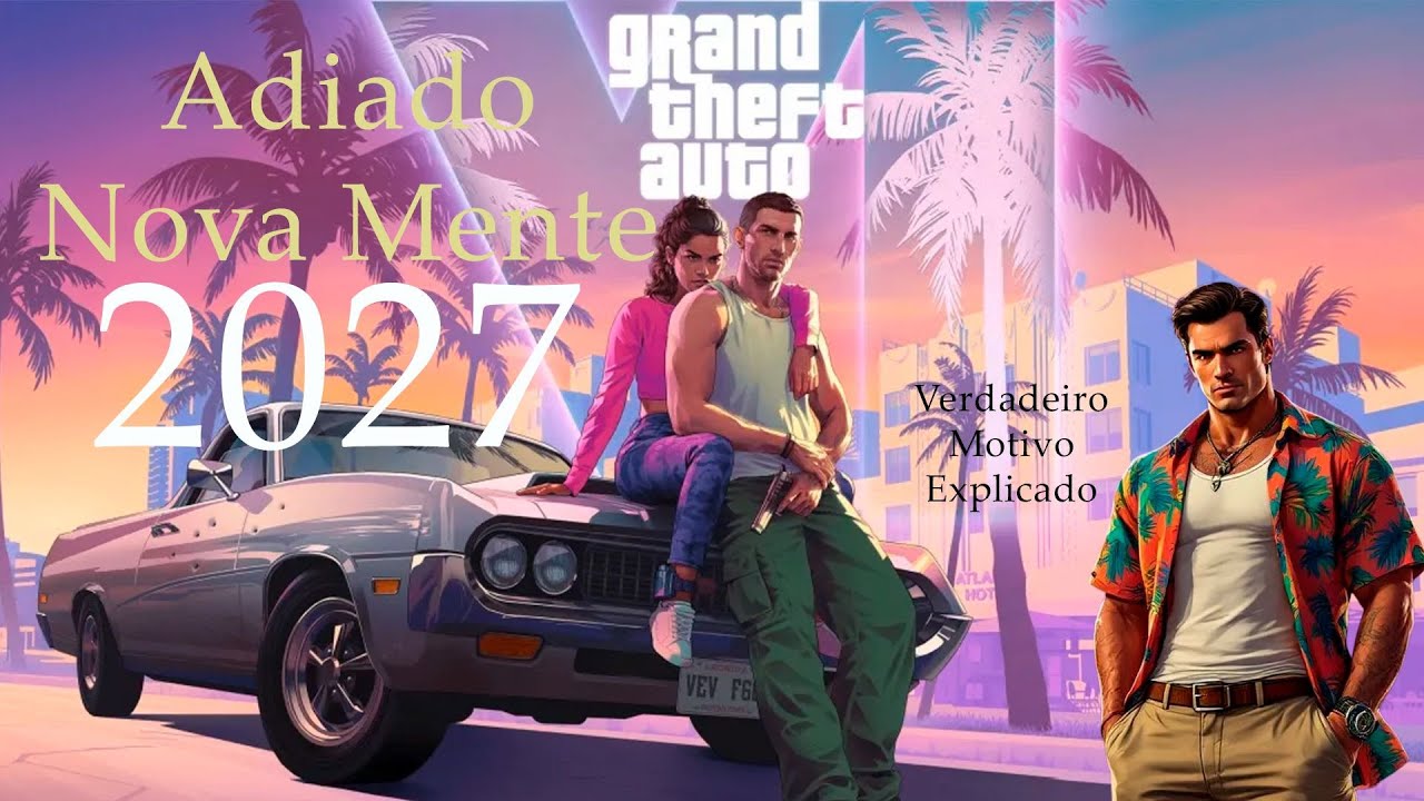 A verdadeira razão do GTA VI Só sair 2027 #gta6 #playstation #videogames