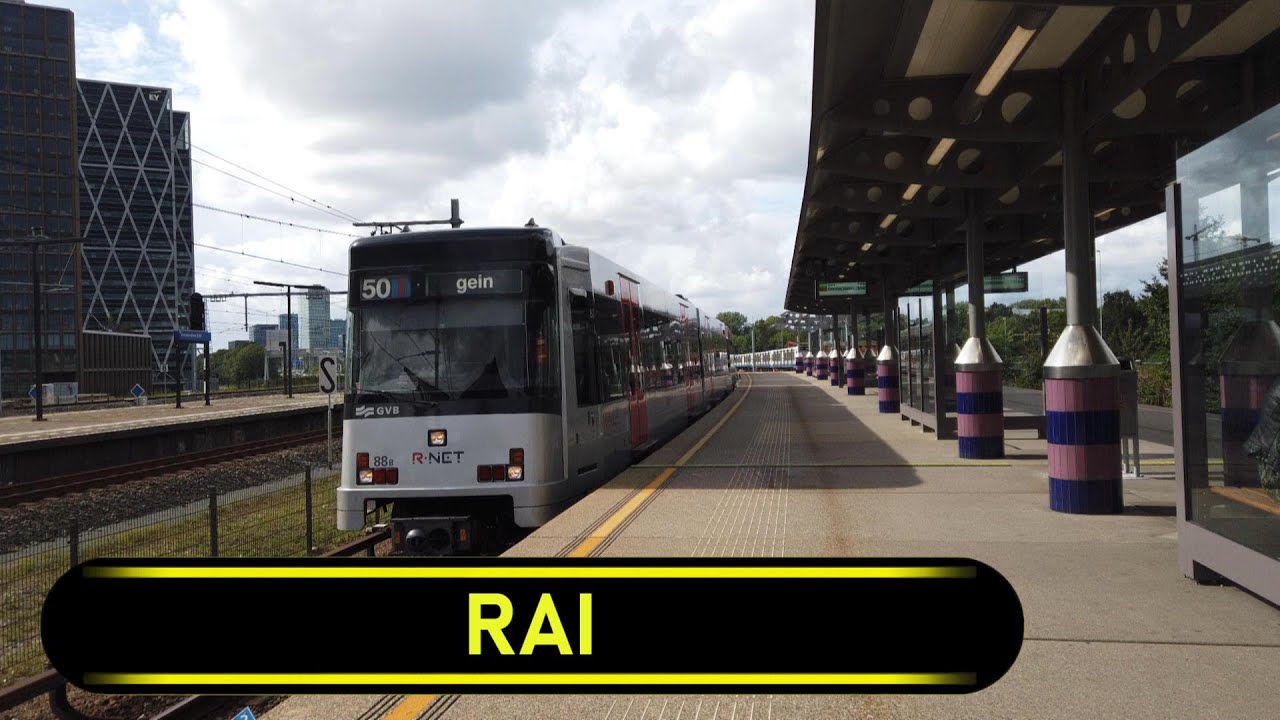 Metro Station RAI - Amsterdam 🇳🇱 - Walkthrough 🚶