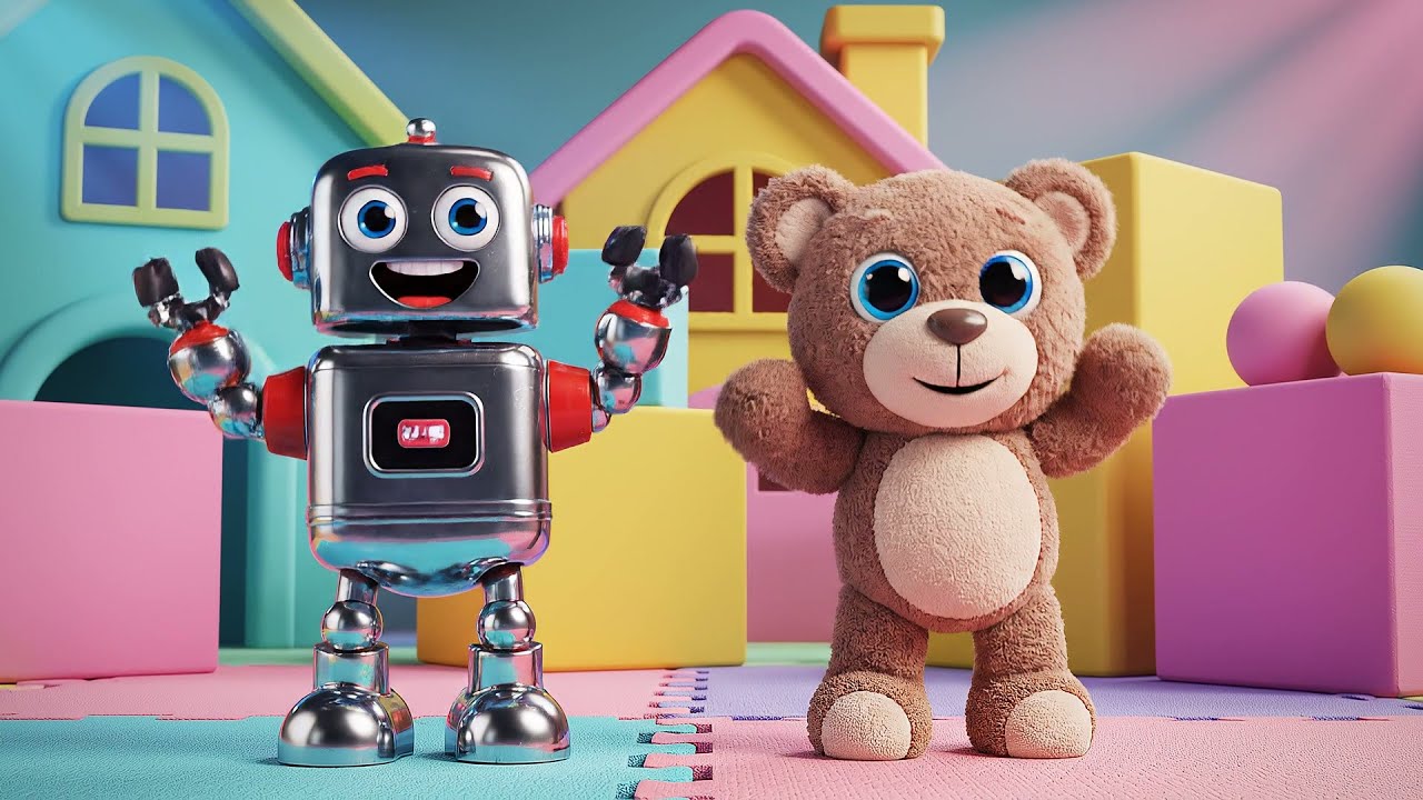 Seis Pequenas Bonecas de Brinquedo Dançam | Canções Infantis e Rimas Divertidas