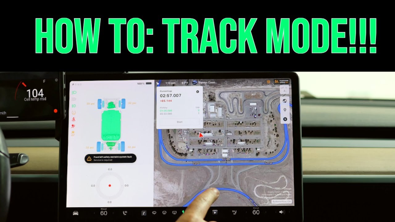 Изучаем режим Tesla Track со Стивеном! 🚗⚡