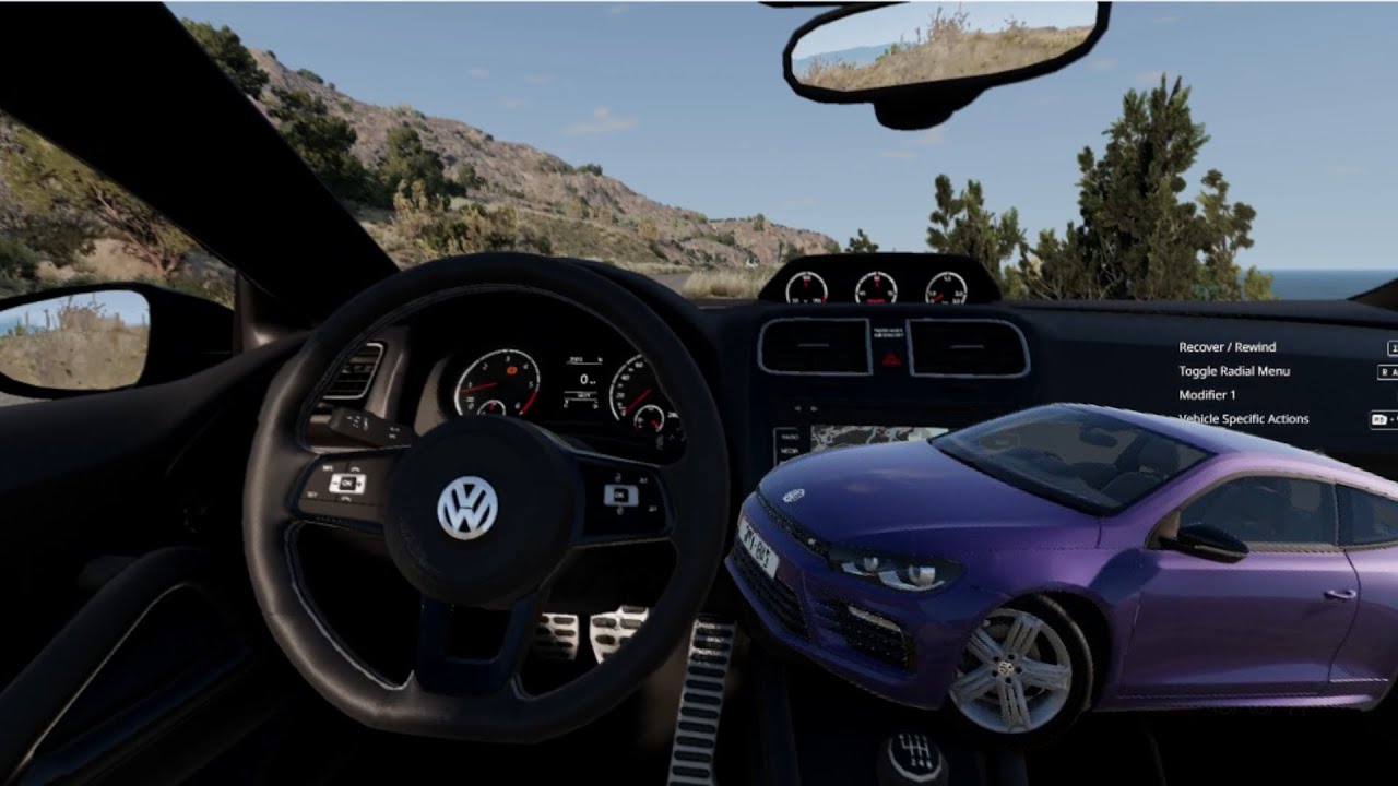 2018 Volkswagen Scirocco POV Afternoon Drive (BeamNG.Drive) | CarReviews9M