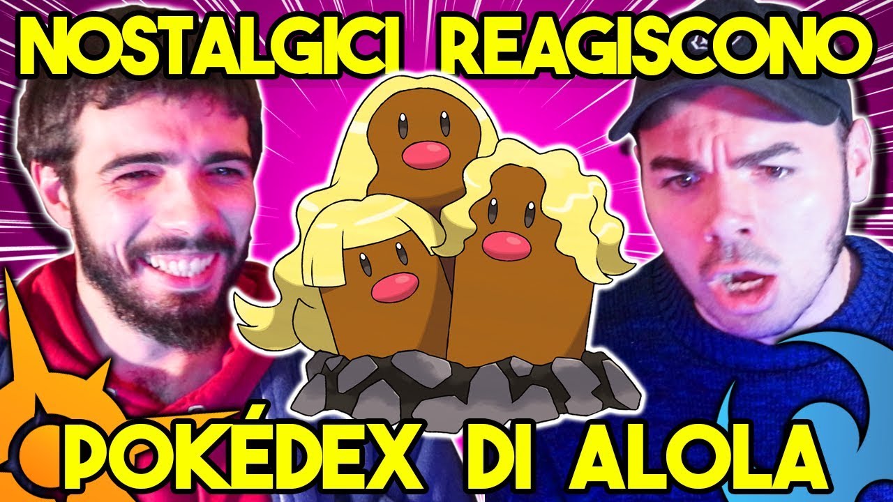 NOSTALGICI REAGISCONO AI POKÈMON DI SOLE E LUNA 🎮