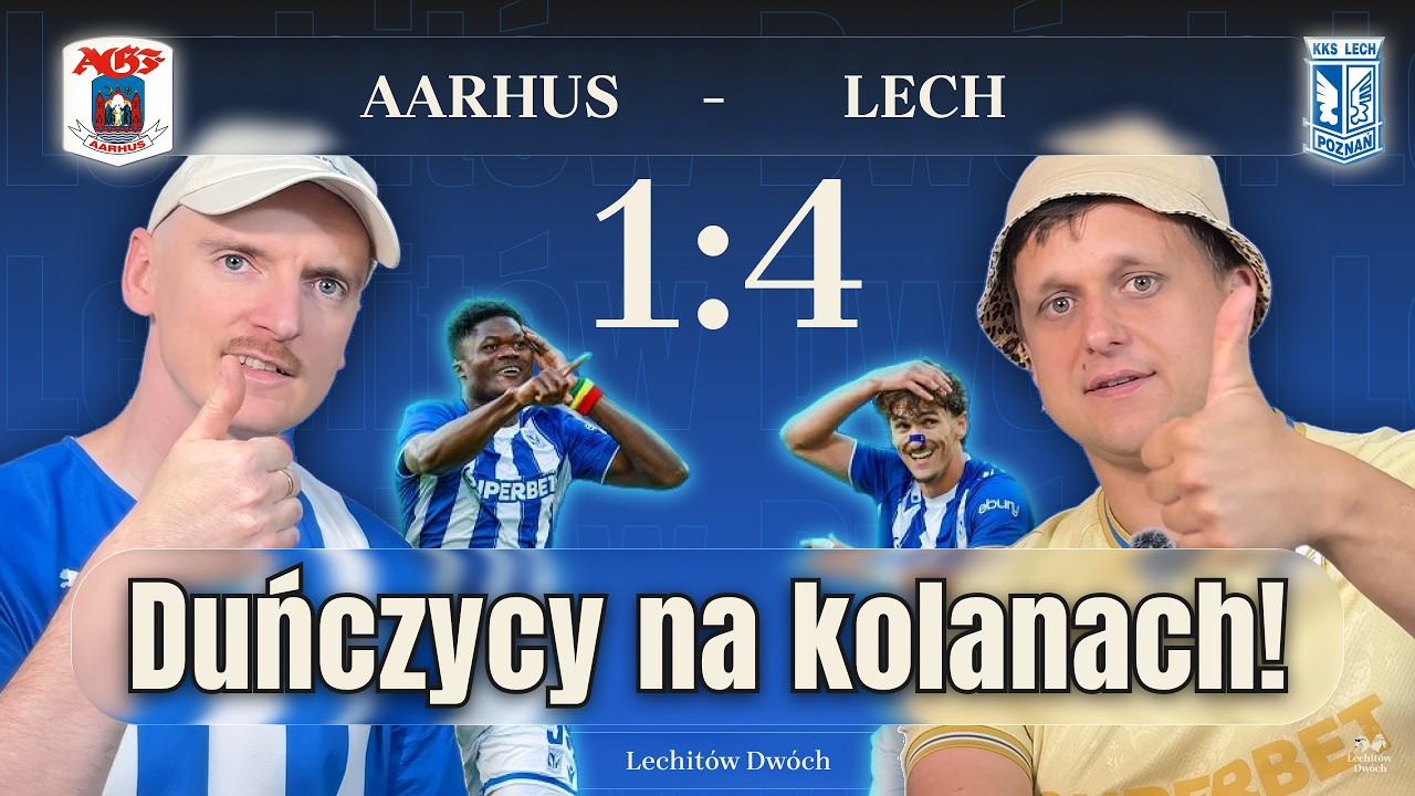 Lechit&oacute;w Dw&oacute;ch - Lech Poznań pokonuje Aarhus, wrażenia i oceny po meczu, rusza Ekstraklasa!