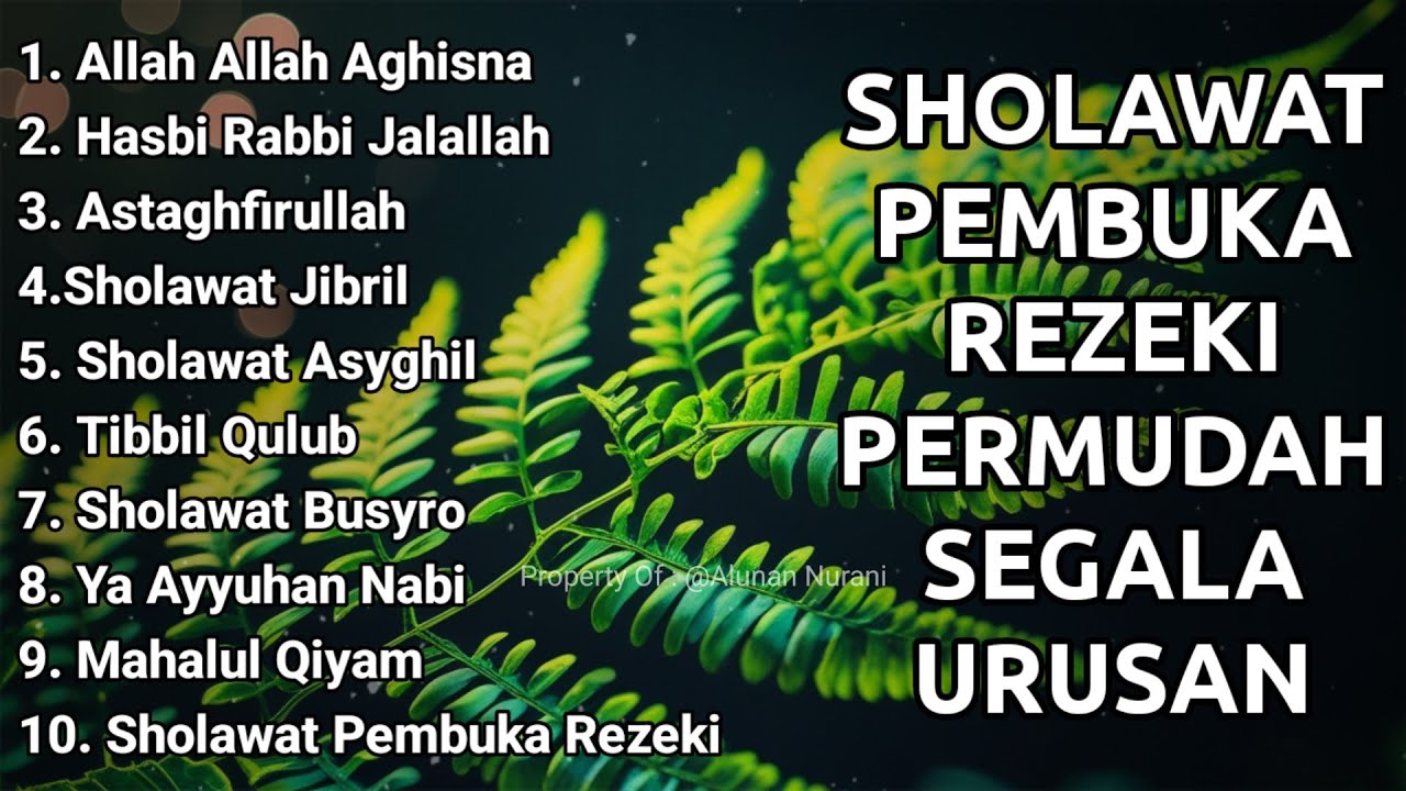 SHOLAWAT JIBRIL PEMBUKA PINTU REZEKI - SHOLAWAT PENYEJUK HATI TERBARU 2026
