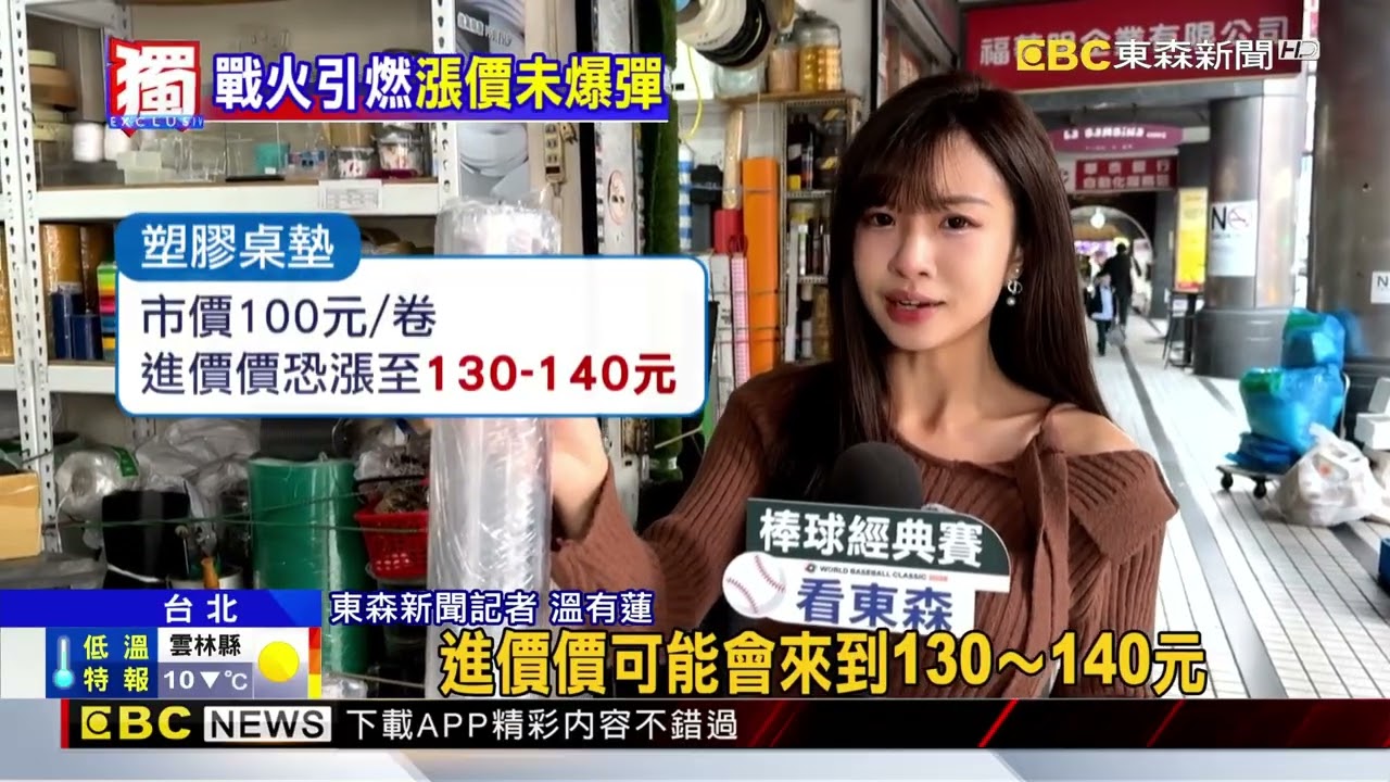 獨家》戰火影響「塑膠原料」 耐熱袋 湯匙 垃圾袋「喊漲」@newsebc