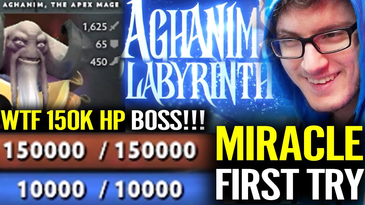 WTF MIRACLE vs 150.000 HP APEX BOSS!!? AGHANIM LABYRINTH New Summer Event 2020 Full Gameplay DOTA 2